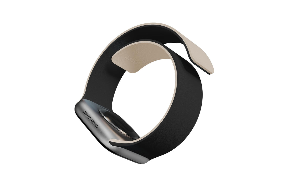 Moft Snap 42 mm – Schwarz/Stardust, für Apple Watch