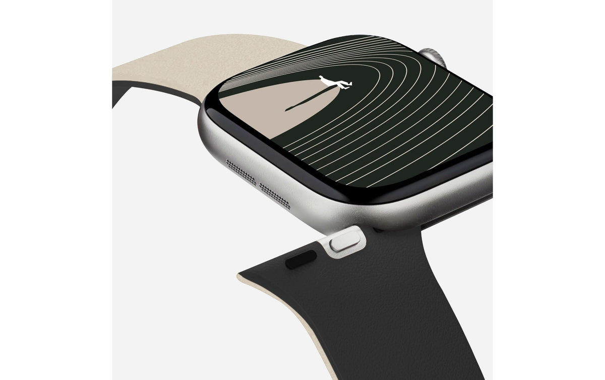 Moft Snap 42 mm – Schwarz/Stardust, für Apple Watch