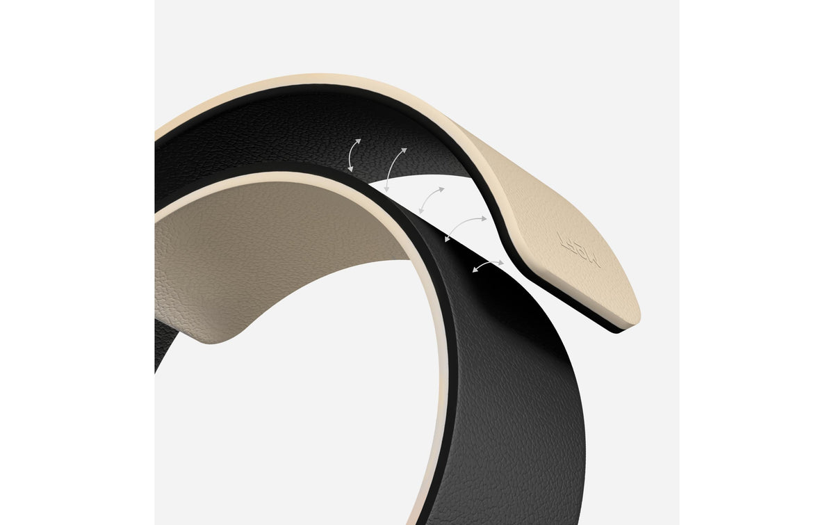 Moft 46 mm – Schwarz, für Apple Watch