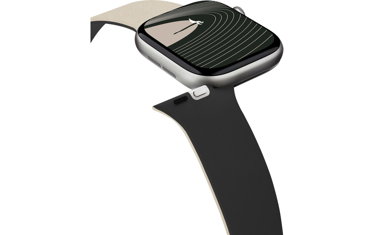 Moft Snap 42 mm – Schwarz/Stardust, für Apple Watch