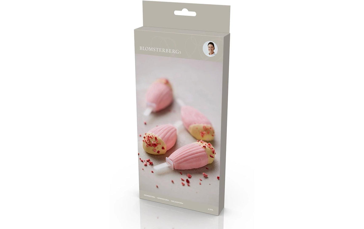 Blomsterberg Muffinförmchen 24,9 × 26,1 × 2,6 cm, Silikon, Beige, 4 Stk.