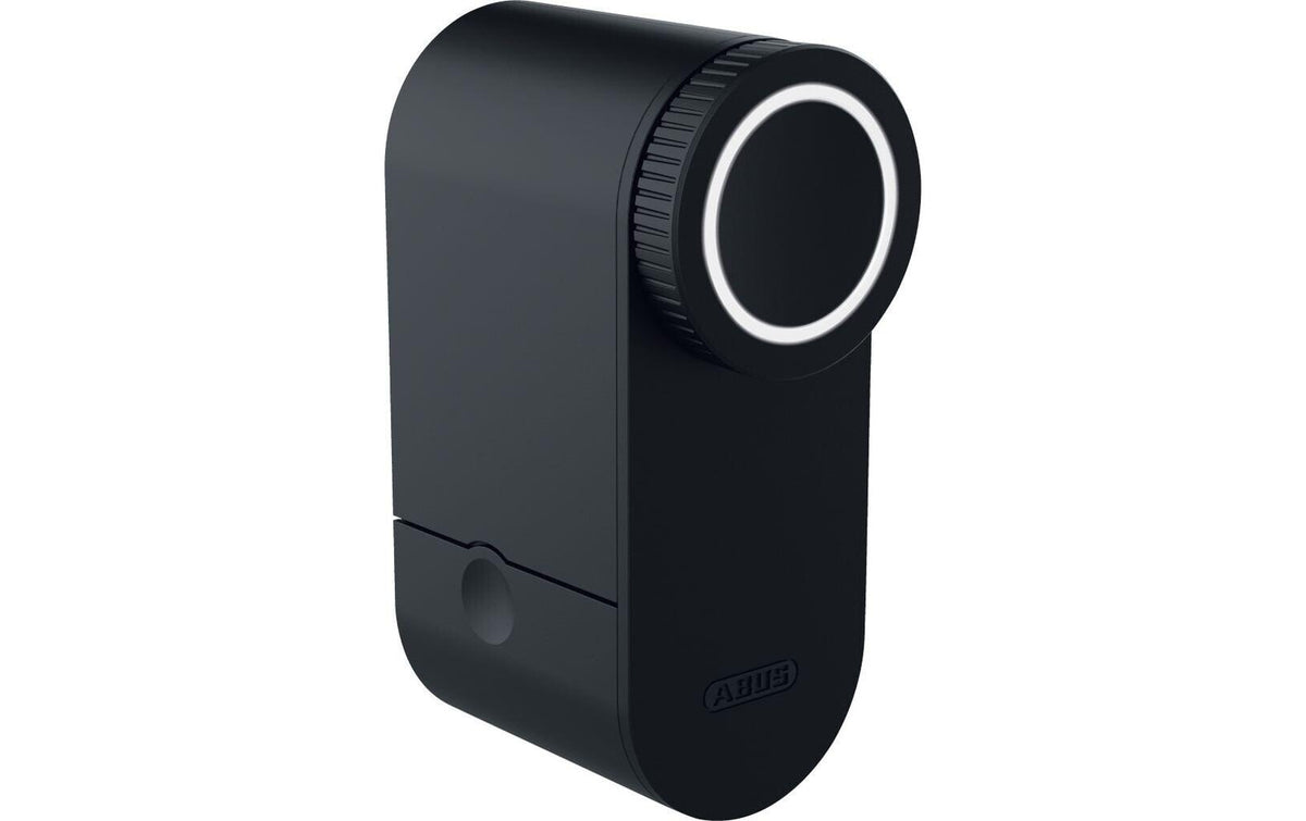 ABUS LOXERIS One Rundzylinder – App, BT, Türe, Batteriebetrieb, 50×72×124 mm, Schwarz