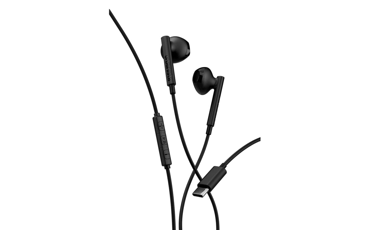 Urbanista San Francisco 2 In-Ear Kopfhörer – Kabel (USB-C), Schwarz