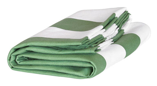 Dock & Bay Strandtuch CABANA – 90 × 200 cm, Khaki/Weiss, Polyamid/Polyester
