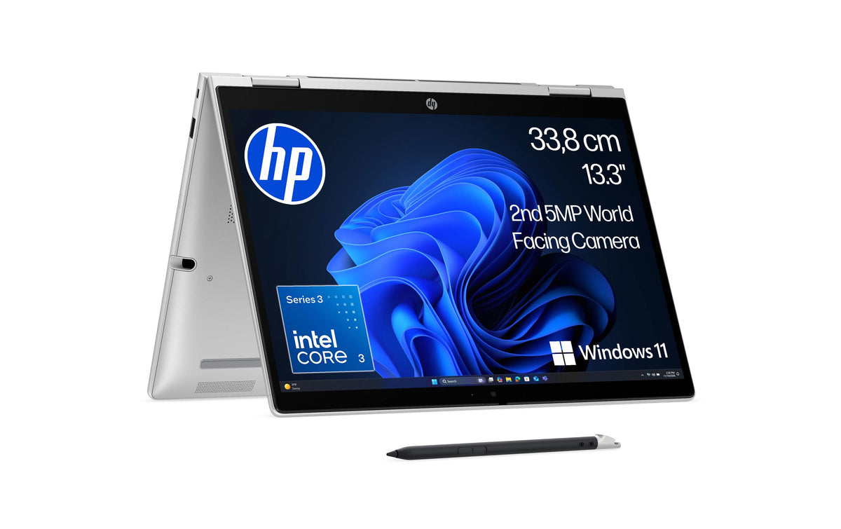 HP ProBook 4 Flip G2i 13 – 13,3" WUXGA Touch, Core 3 304, 16 GB, 256 GB SSD, Win 11 Pro, QWERTZ (CH)