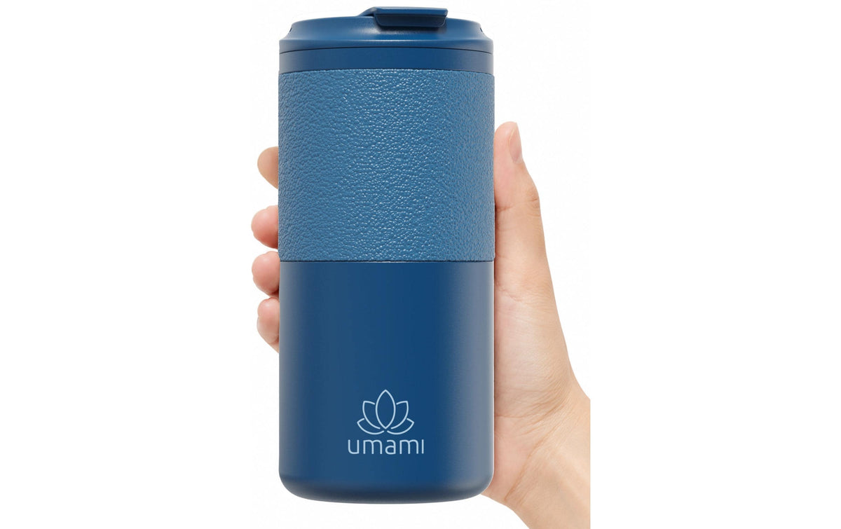 Umami Thermobecher 550 ml – doppelwandig, Edelstahl, Blau