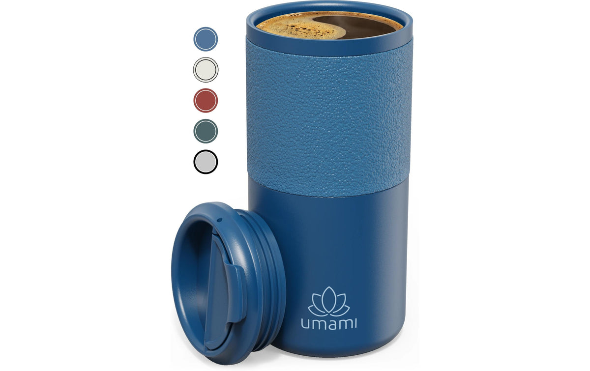 Umami Thermobecher 550 ml – doppelwandig, Edelstahl, Blau