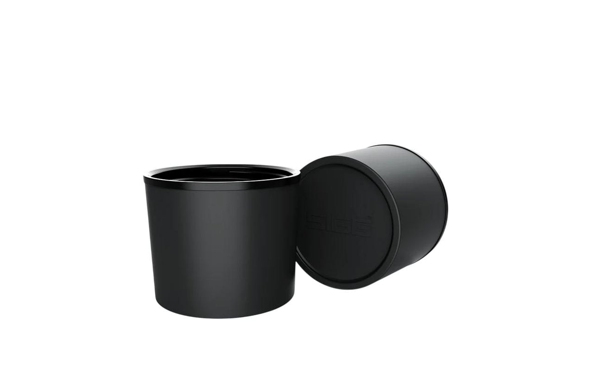 SIGG Gemstone Ersatzbecher 1,1 l – Edelstahl, Polypropylen (PP), Schwarz, für Gemstone 0,5 l und 0,75 l