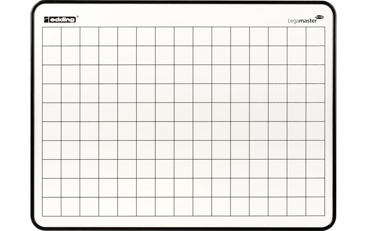 Legamaster Lerntafel Whiteboard – Stahl, lackiert, beidseitig – 22,9 × 30,5 cm, 10 Stk.