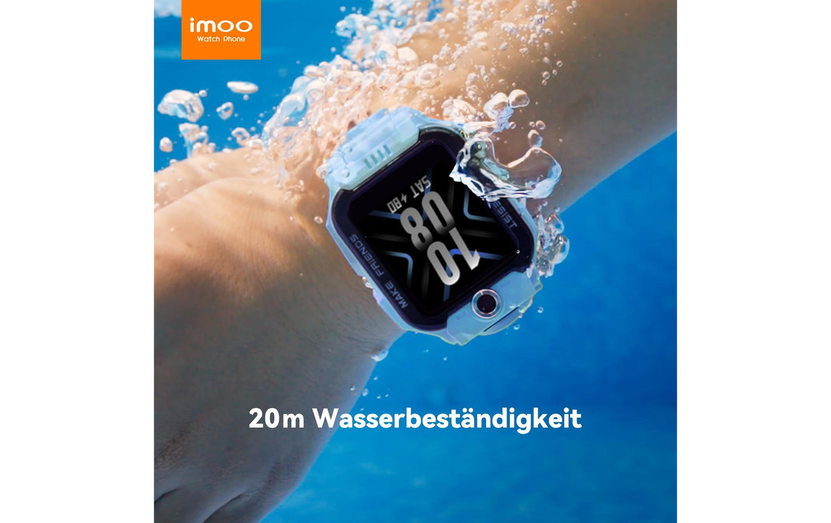 Imoo Kidswatch Z7 53 mm GPS + Cellular – Kunststoff Blau, für Android, iOS