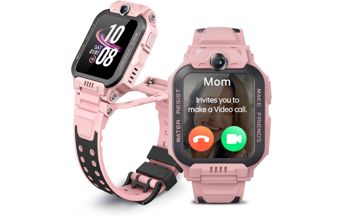 Imoo Kidswatch Z7 53 mm GPS + Cellular – Kunststoff Pink, für Android, iOS