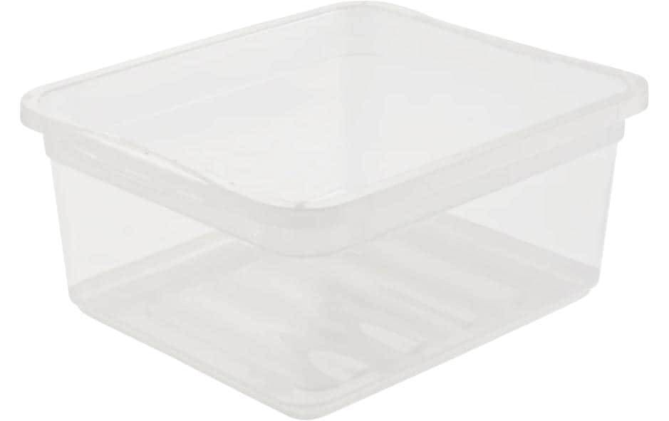 keeeper bea Aufbewahrungsbox 1,7 l (mit Deckel) – Polypropylen – transparent – stapelbar, belüftet