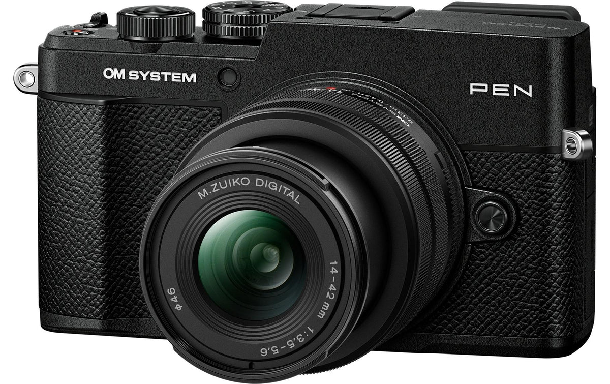 Om-system OM System PEN Kit 14-42 mm III – MFT, 20,4 MP, schwarz