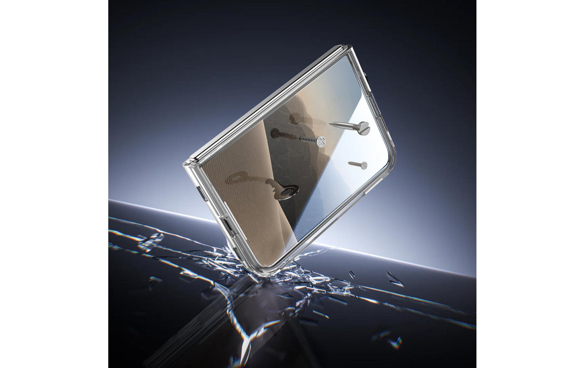 4smarts 360° Premium Backcover – für Apple iPhone, Glas+PC, Transparent