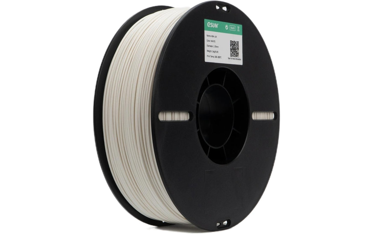 eSUN 3D-Drucker-Filament ASA 1,75 mm Weiss, 0,75 kg