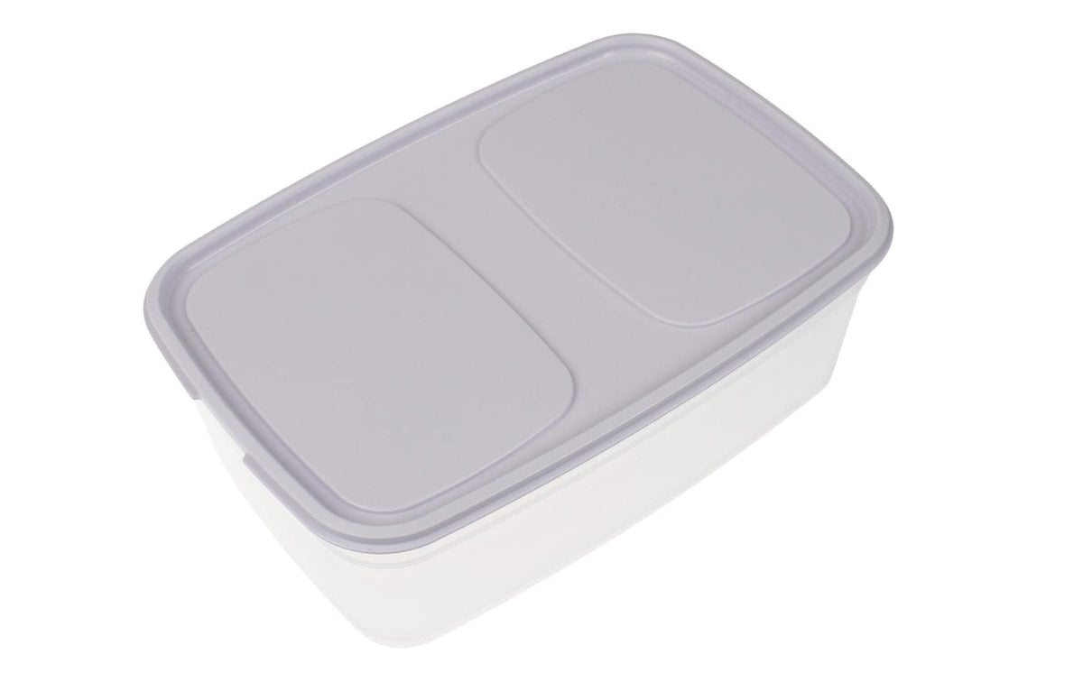 Orthex SmartStore – Vorratsdose 2,2 l, 17 × 25 × 8,5 cm, Polyethylen (PE)/Polypropylen (PP), transparent/violett