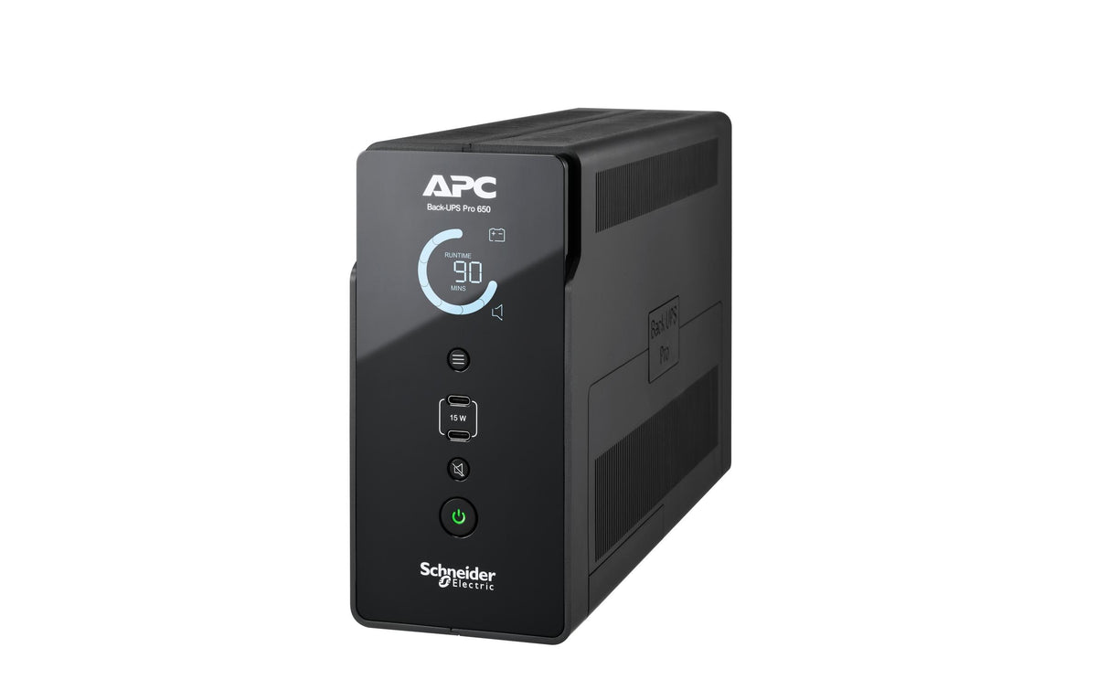 APC BR650G2I USV 0,65 kVA/400 W Line-Interaktiv – Tower – C13×6, Eingang IEC C14