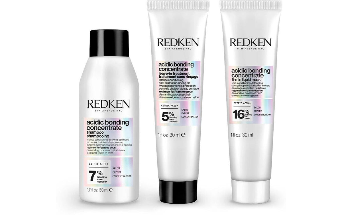 Redken Haarpflege-Set Holidays ABC Minis Kit – für strapaziertes Haar – 3 Stk