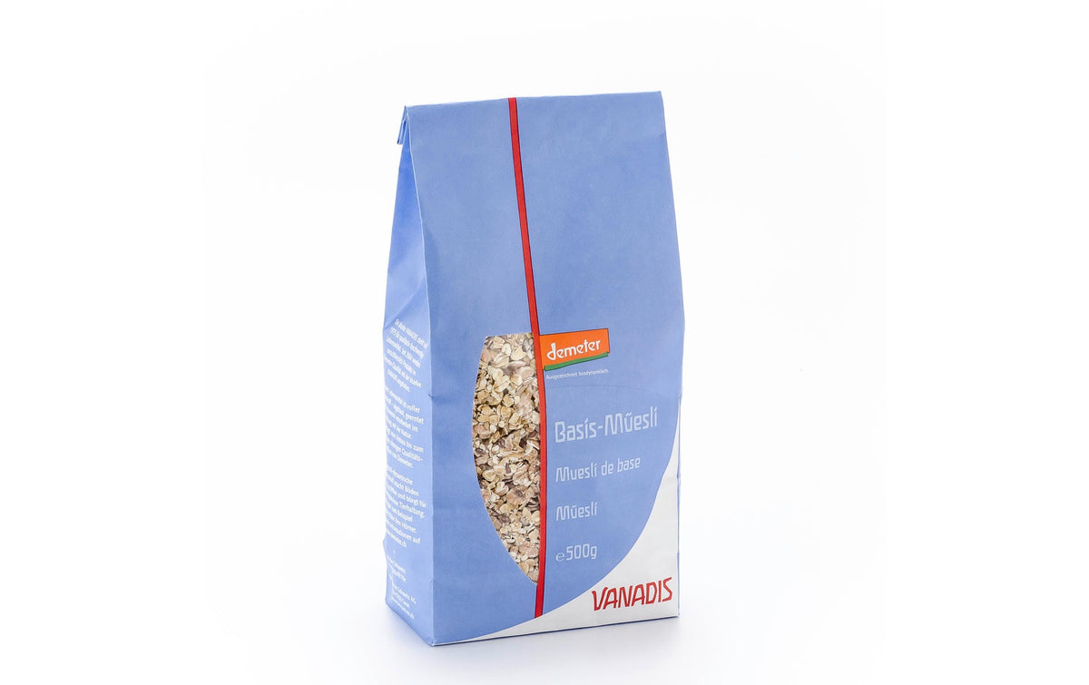 Vanadis Müesli Basis – Bio – 500 g