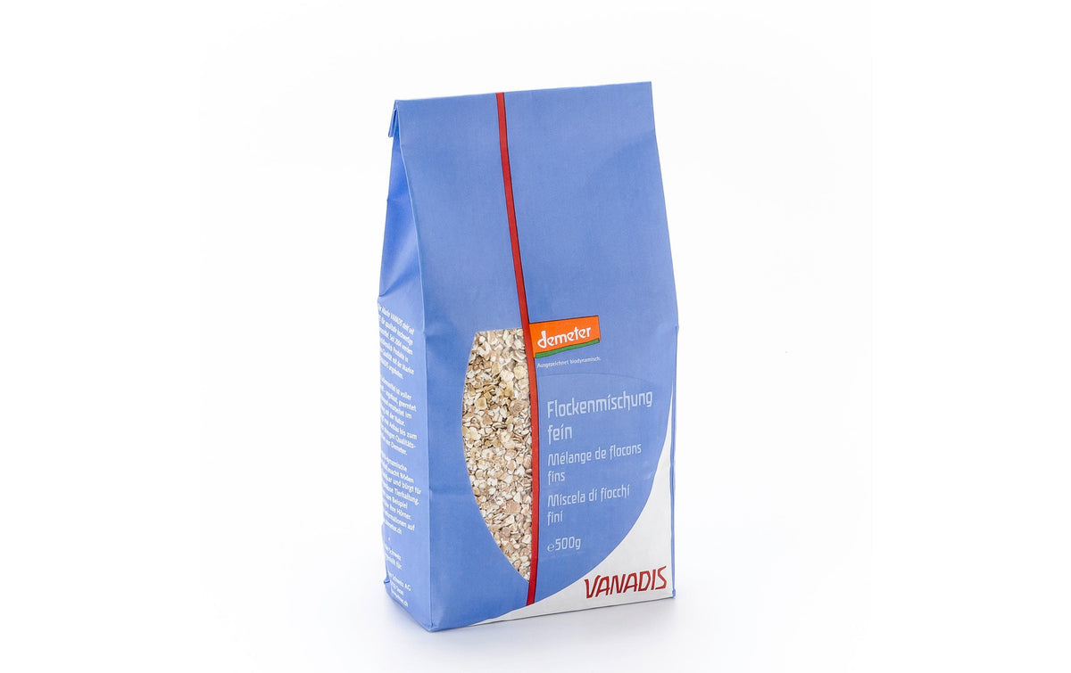 Vanadis Feine Flockenmischung Dinkel – Bio – 500 g