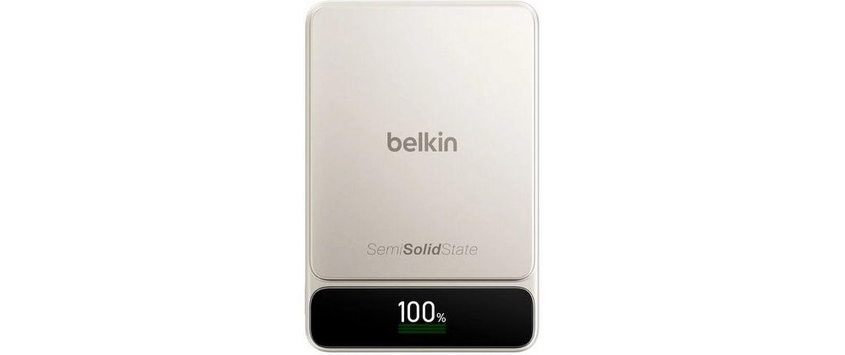 Belkin UltraCharge Pro PB 10K Powerbank 10'000 mAh – 60 W PD, beige