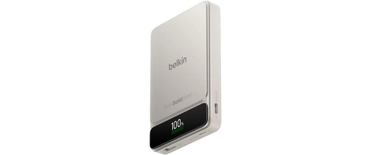 Belkin UltraCharge Pro PB 10K Powerbank 10'000 mAh – 60 W PD, beige