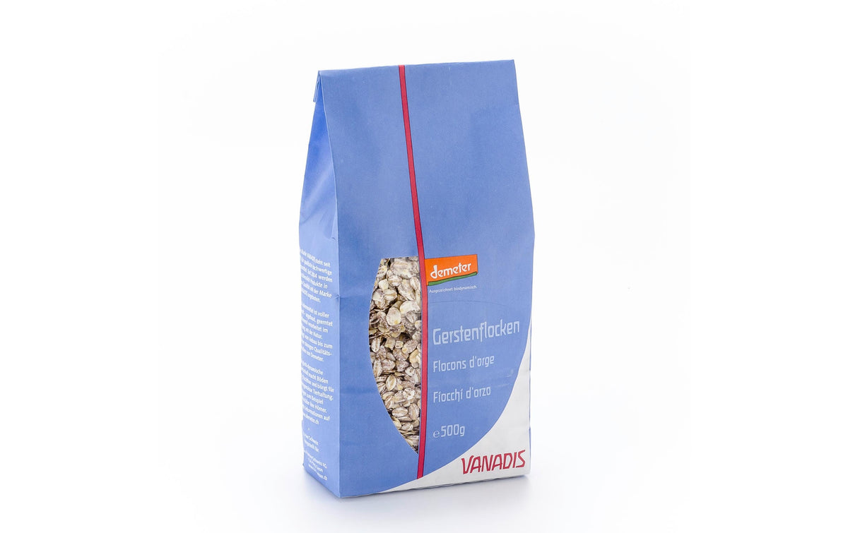 Vanadis Grobe Gerstenflocken – Bio – 500 g