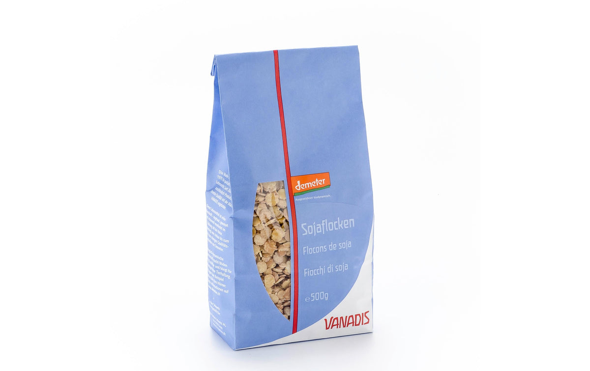Vanadis Sojaflocken – Bio, Vollkorn – 500 g