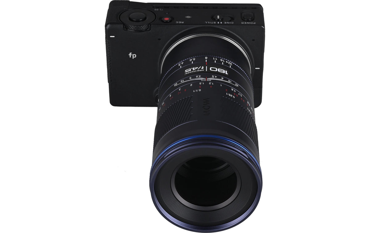Laowa 180 mm f/4.5 1,5× Ultra Macro APO L-Mount – Naheinstellgrenze 0,30 m – für L-Mount – Schwarz