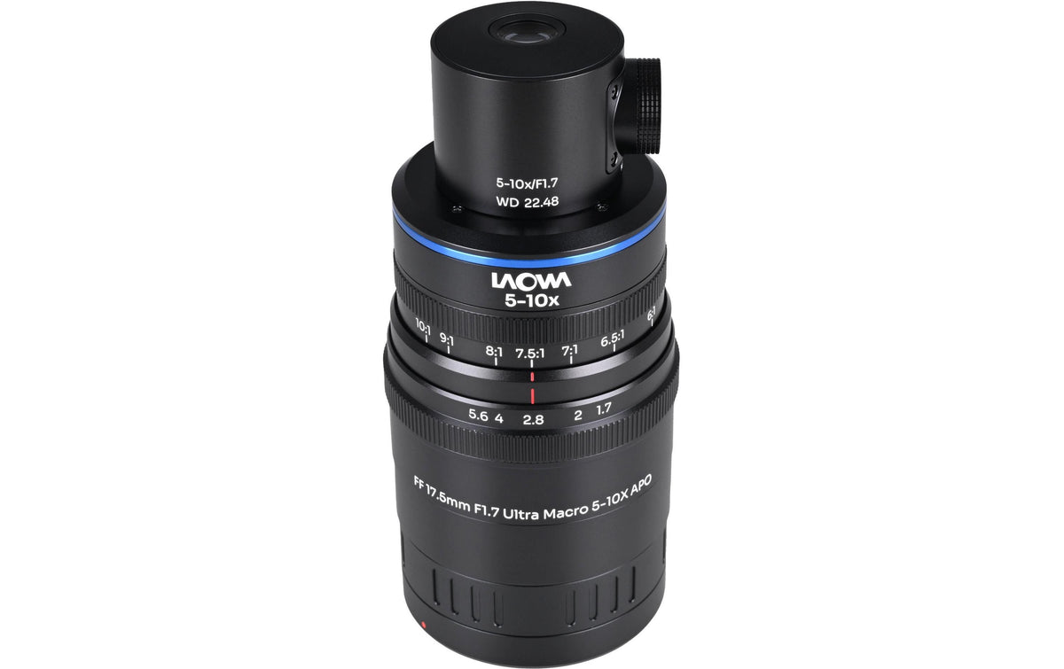 Laowa Aksen 17,5 mm f/1.7 UMAPO CIV Makro-Objektiv – 5–10× – für Canon RF