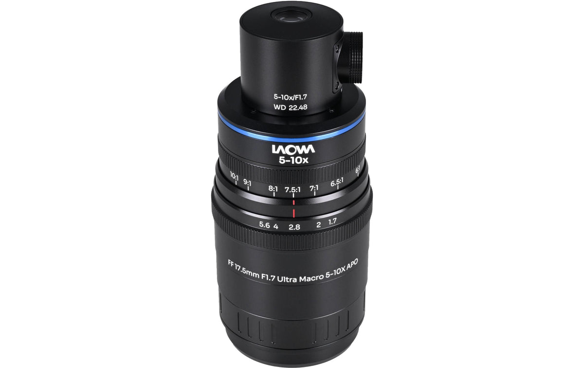 Laowa Aksen 17,5 mm f/1.7 5–10× Makro-Objektiv (CIV) – für Sony E-Mount