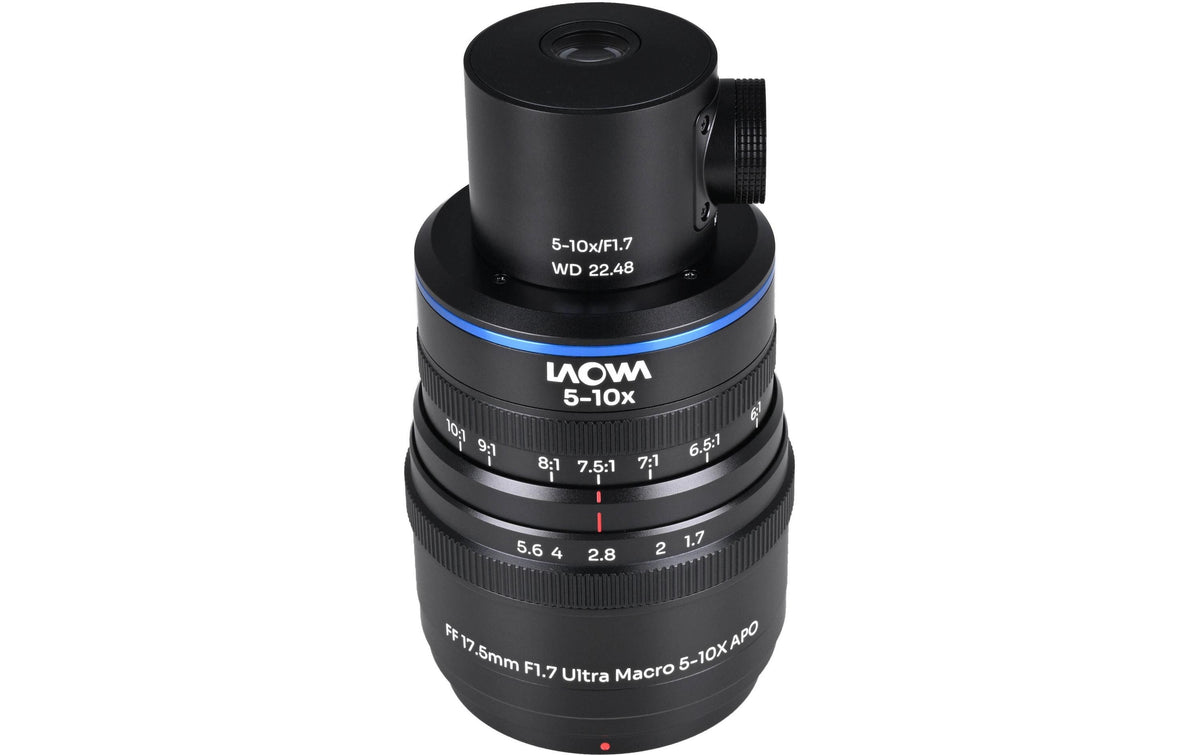 Laowa Aksen 17,5 mm f/1.7 5–10× UMAPO (Nikon F) – Makro-Objektiv – Fixfokus