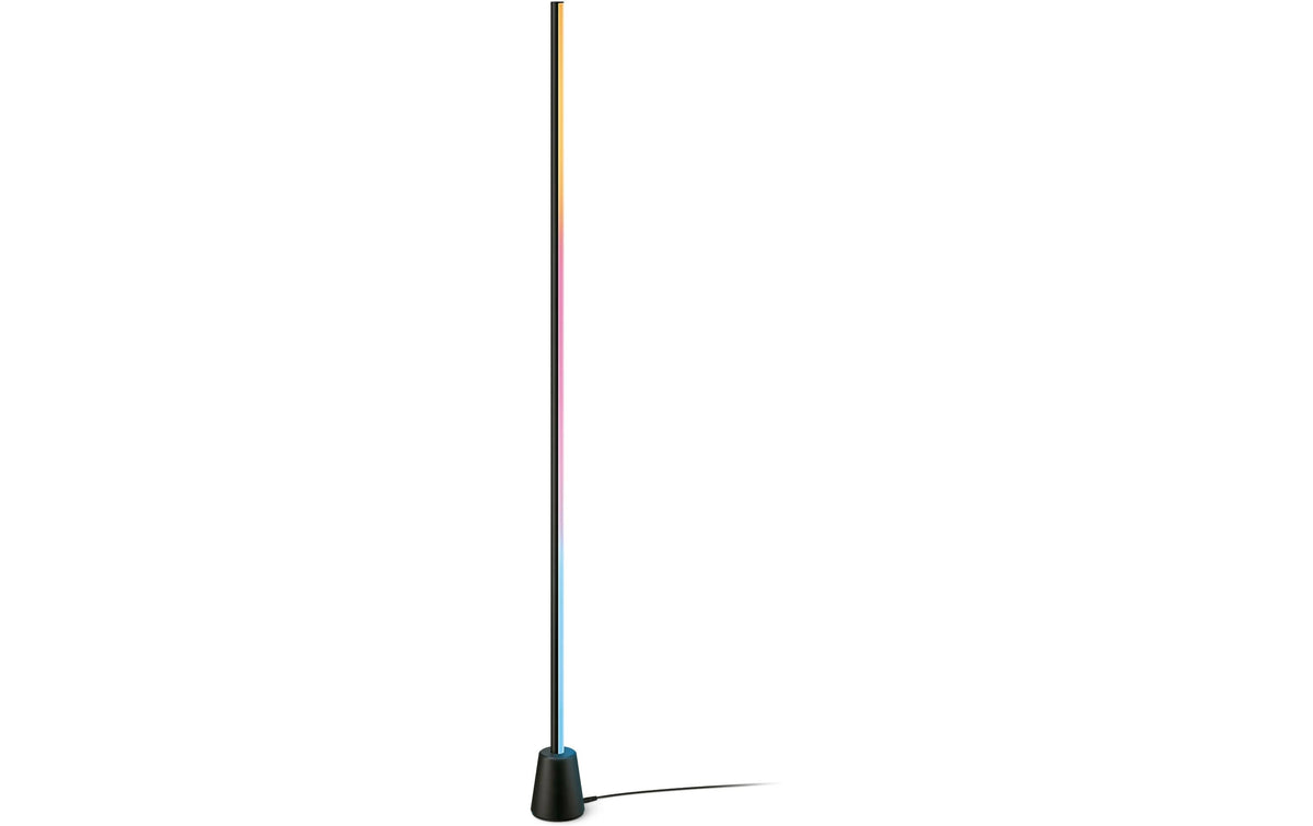 Philips by Signify Stehleuchte Gradient – 2200–6500 K, dimmbar, WLAN, App-Steuerung, 135,5 cm – Schwarz