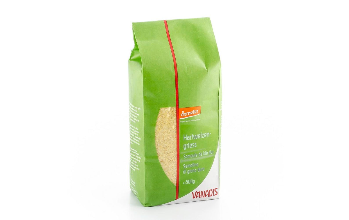 Vanadis Bio Hartweizengriess – 500 g