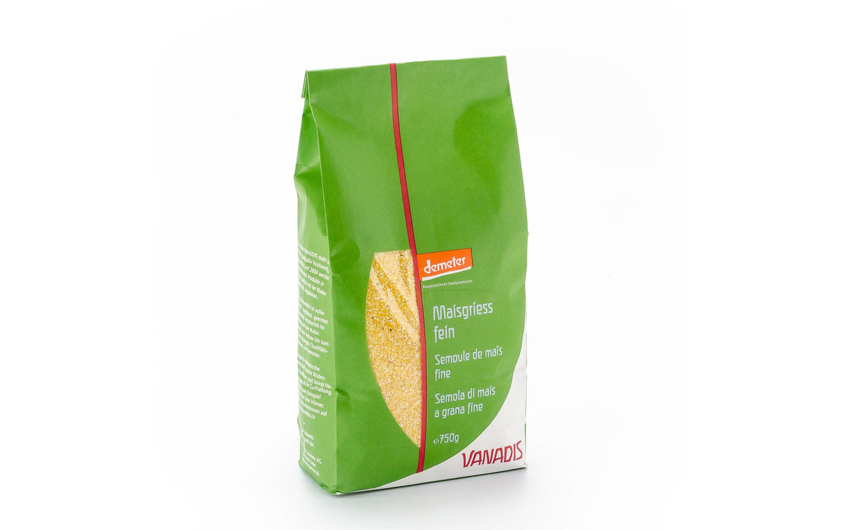 Vanadis Feiner Maisgriess – Bio, Vegan – 750 g