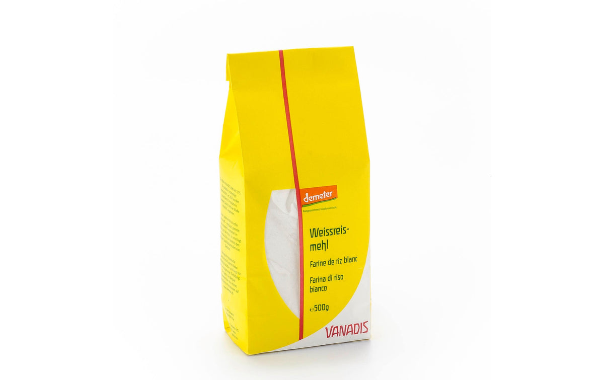 Vanadis Weissreismehl – Bio – 500 g
