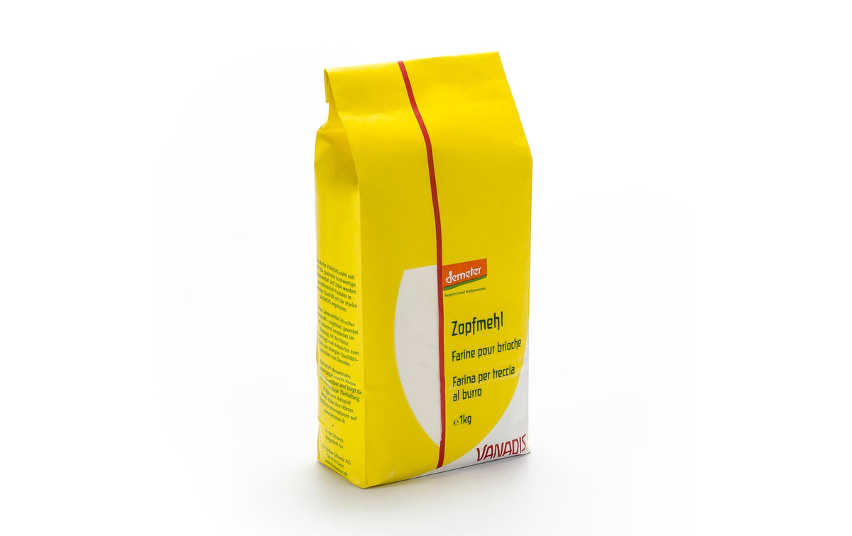 Vanadis Bioverita Zopfmehl Demeter – Bio – 1 kg