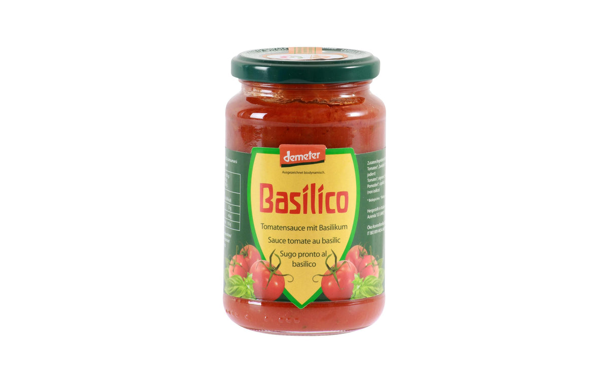 Vanadis Tomatensauce Basilico Bio, vegan – 340 g