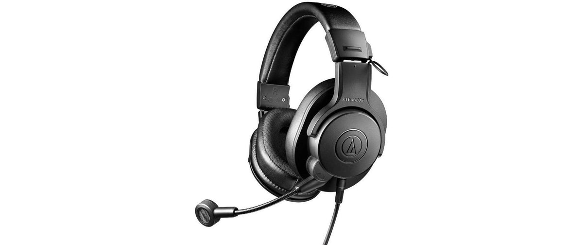 Audio-Technica ATH-M20xSTS Gaming-Headset – Over-Ear, Stereo, Kabelgebunden, USB-C, Schwarz