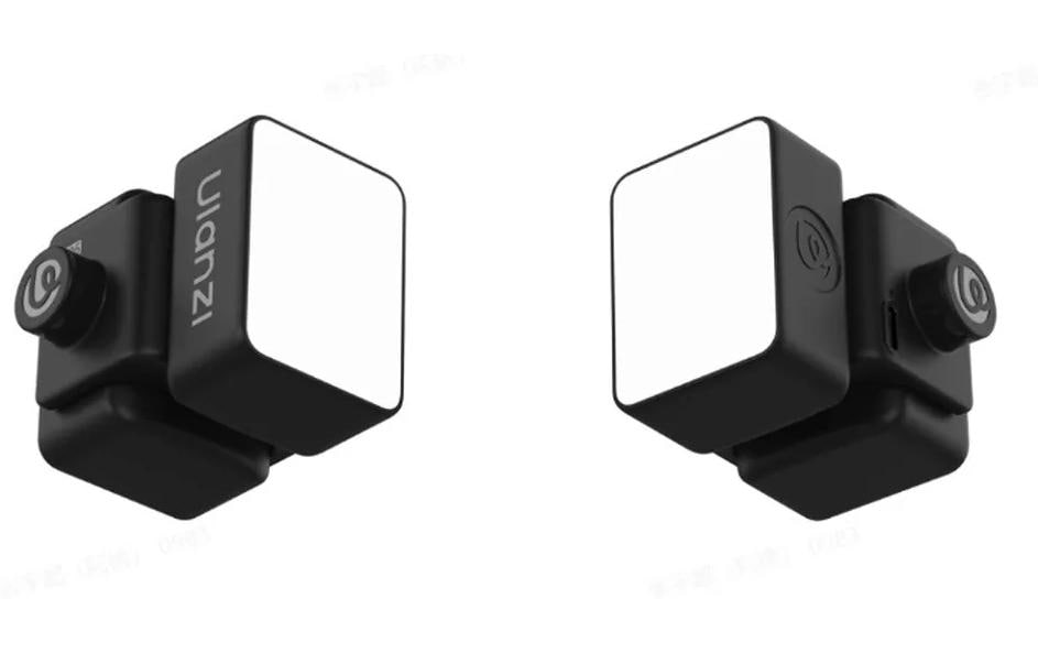 Ulanzi LM06 Videoleuchte – Dual, magnetisch, dimmbar, 5800 K – Schwarz