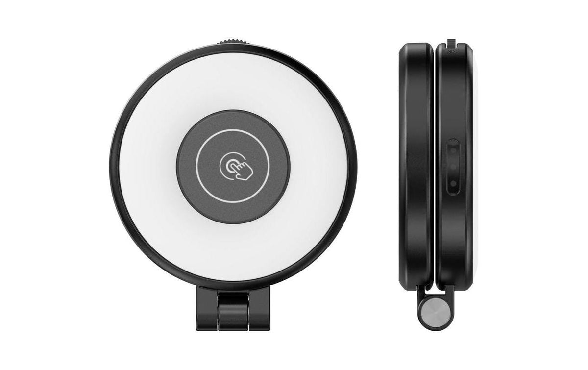 Ulanzi LM21-BK Streaming-Licht – dimmbar, 3000–6000 K (Tunable White) – für Apple, Universal – Schwarz
