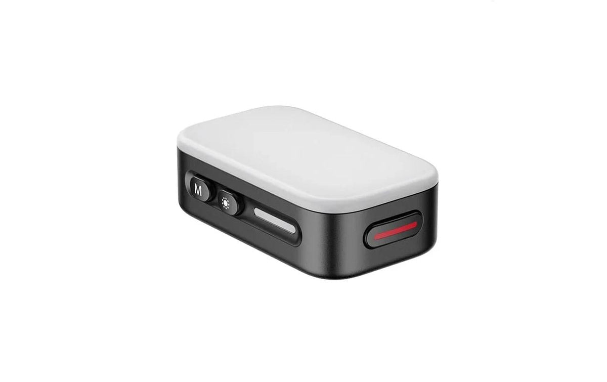 Ulanzi M02 – Mini-Blitzgerät – 5600 K, dimmbar, 100 Lux – für Android/iOS – Schwarz