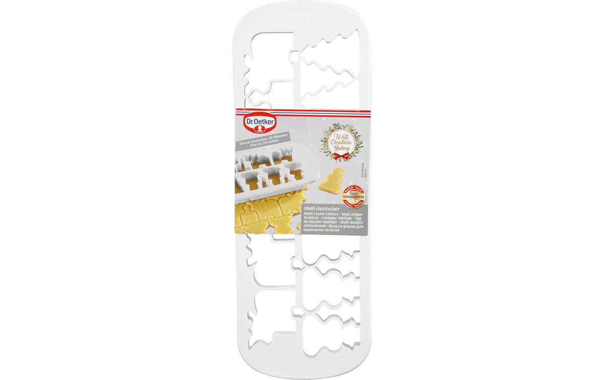 Dr. Oetker Ausstecher, 11,5 × 32 × 2,5 cm, Kunststoff, Weiss, spülmaschinenfest