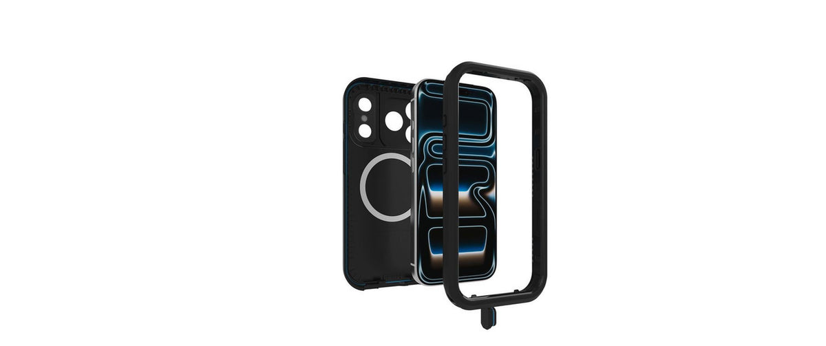 OtterBox Fre – Backcover – für iPhone, MagSafe, schwarz