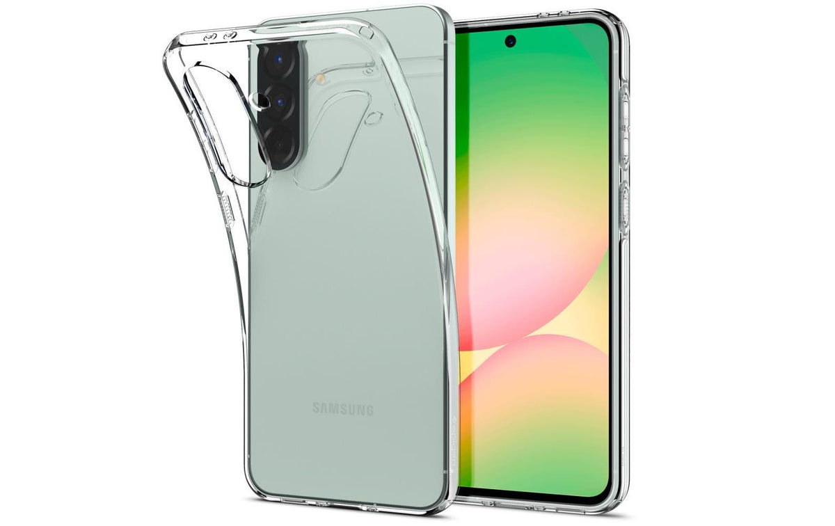 Spigen Liquid Crystal Backcover – für Samsung Galaxy A56 5G, TPU, Transparent, bis 1 m sturzsicher