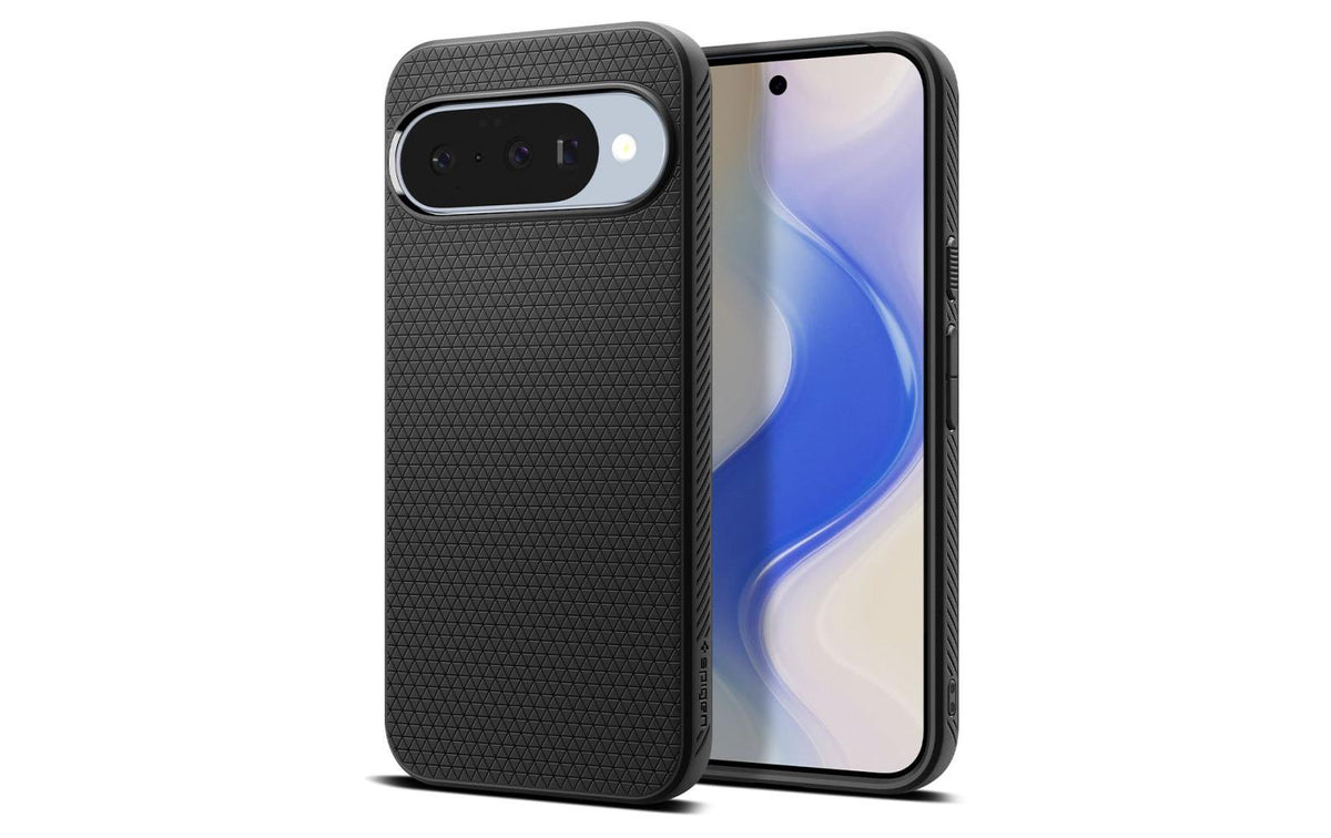 Spigen Liquid Air MagFit Backcover – für Google Pixel 10/10 Pro, TPU, Matt Schwarz