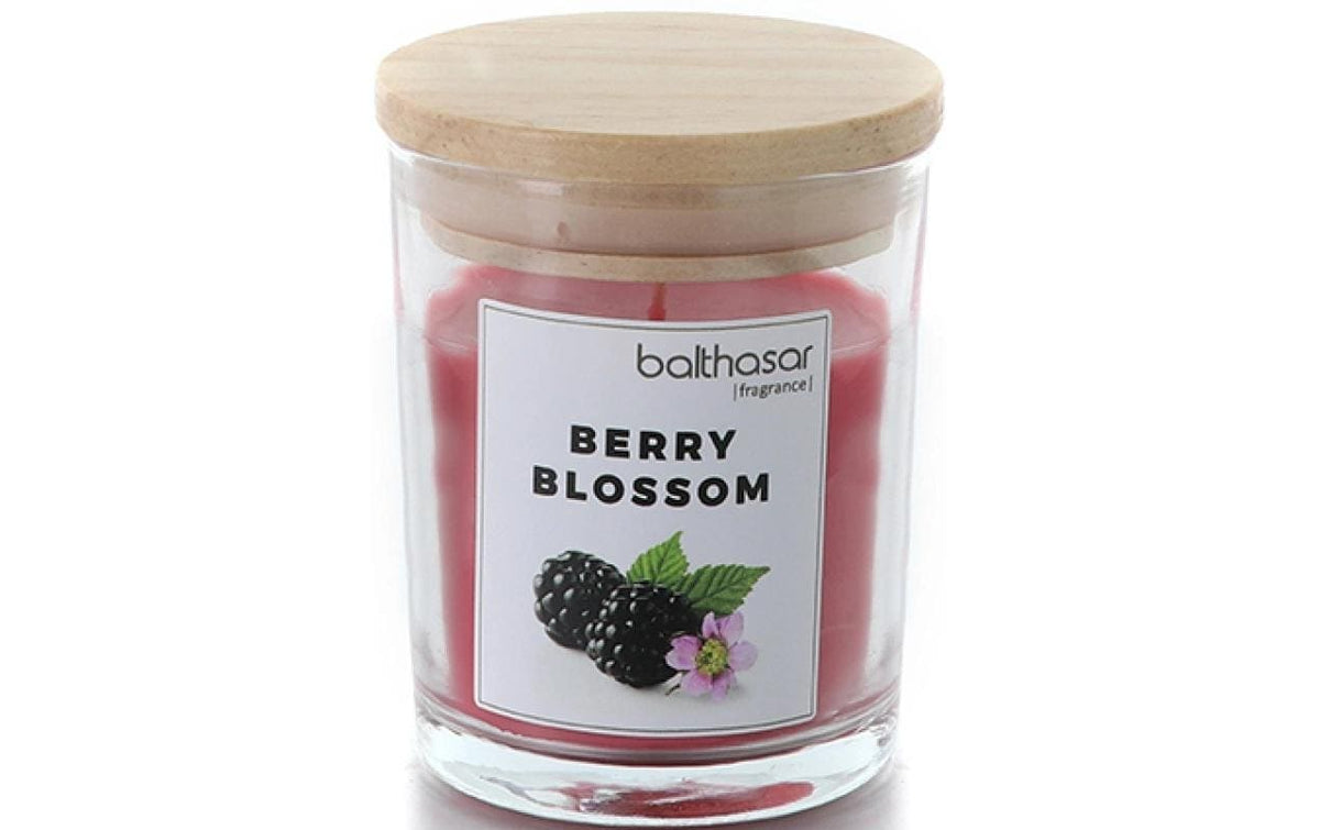 Balthasar Duftkerze – Beeren, blumig – Ø 7 × 8,3 cm