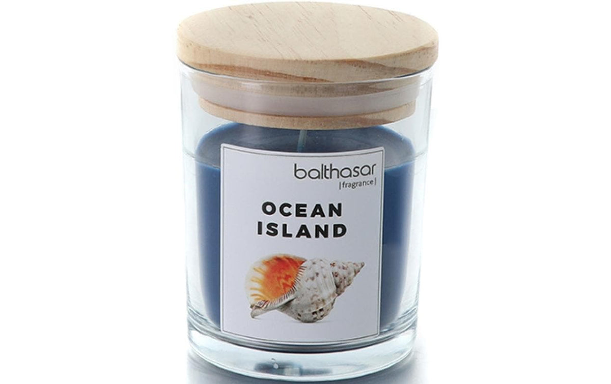 Balthasar Duftkerze – Ocean Island – Ø 7 × 8,3 cm