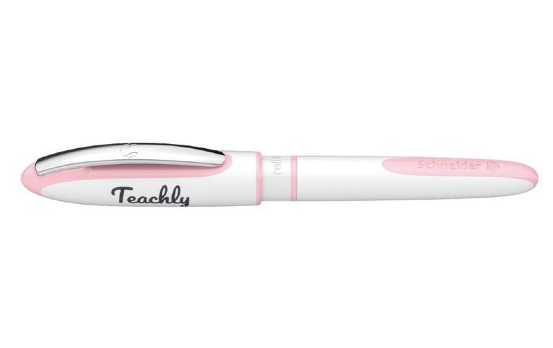 Schneider AG Schneider SuperTeacher – Tintenroller, 0,6 mm, Rot, dokumentenecht, Rosa