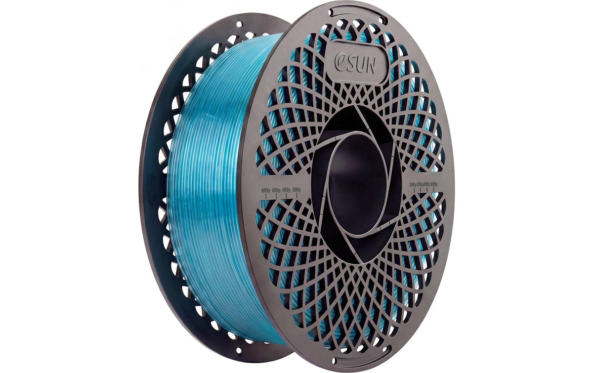 eSUN 3D-Drucker-Filament Clear Rainbow PLA 1,75 mm Mehrfarbig, Transparent, 1 kg